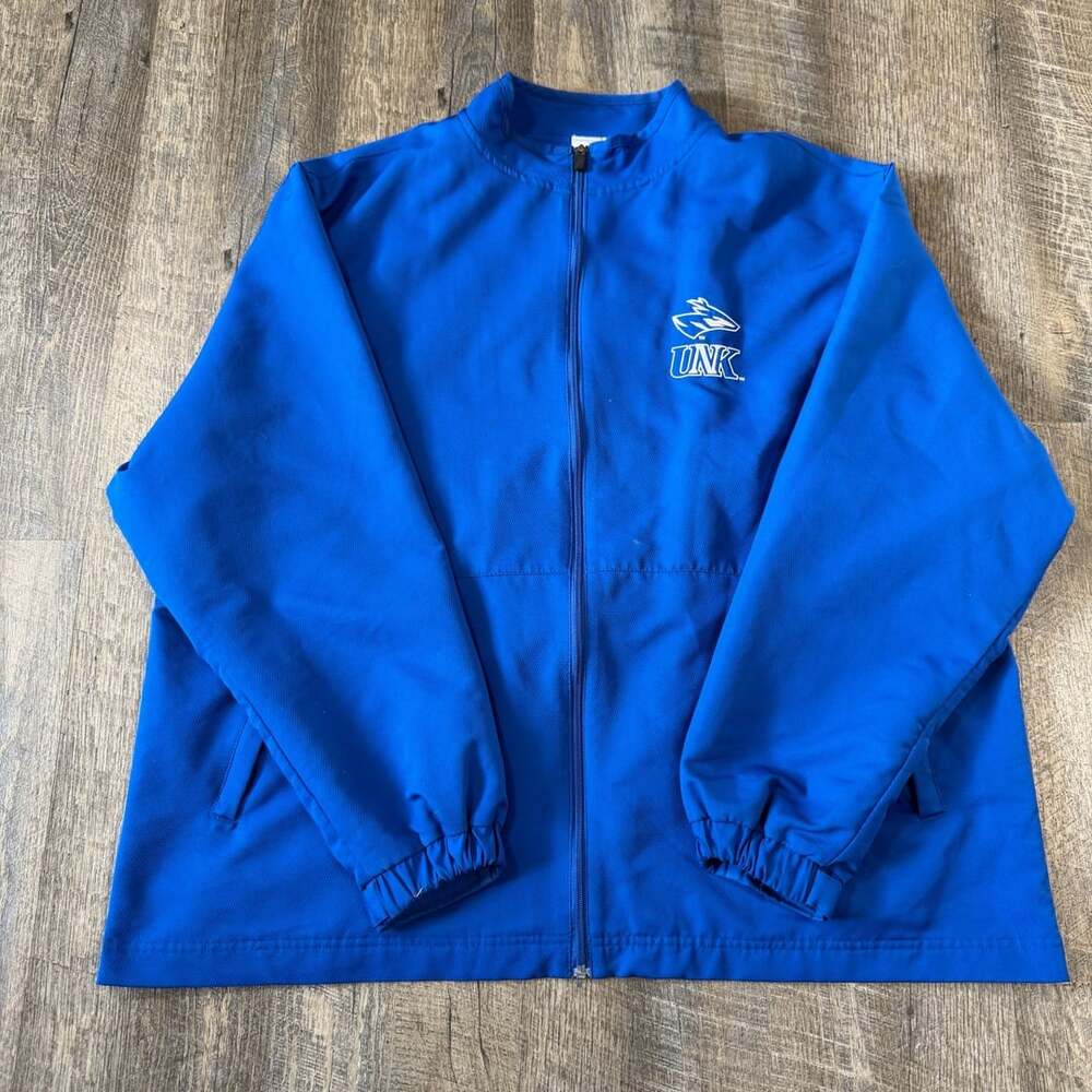 Russell Athletic UNK Blue Windbreaker Jacket Mens
